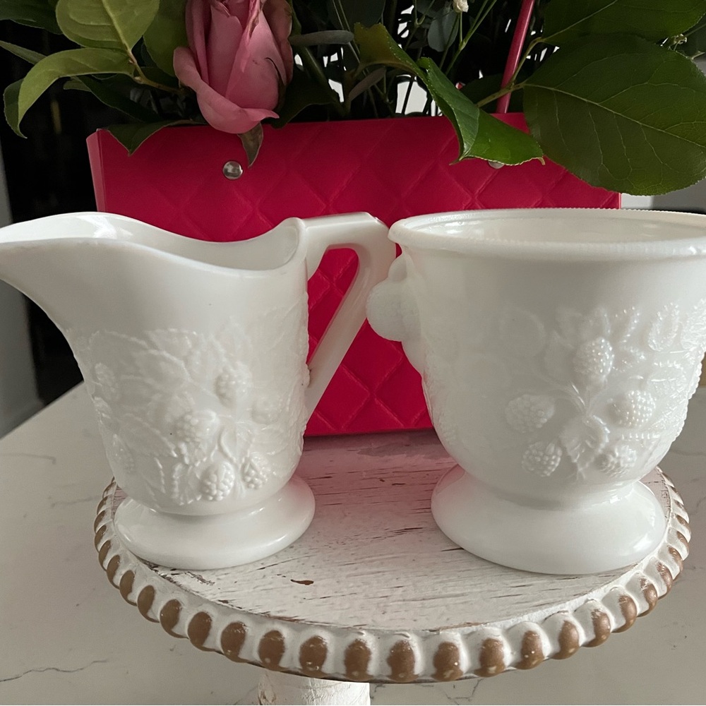 Elegant White Serveware Set